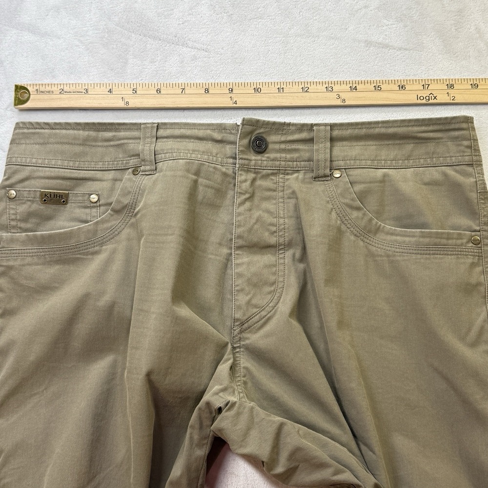 Kuhl Revolvr Pants Lightweight Hiking Stretch 36x32 Mens Beige Patina Outdoors - Picture 6 of 12